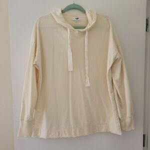 Aerie light weight cream hoodie Medium